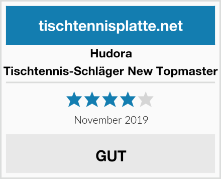 Hudora Tischtennis-Schläger New Topmaster Test