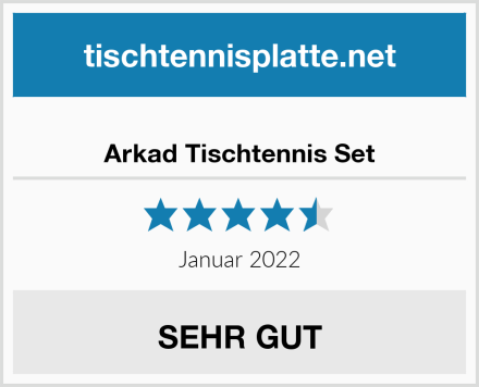  Arkad Tischtennis Set Test