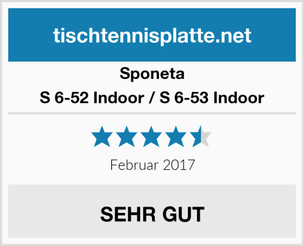 Sponeta S 6-52 Indoor / S 6-53 Indoor Test